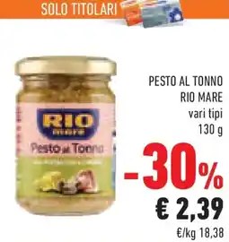 Conad Pesto al tonno RIO MARE offerta