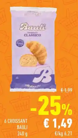 Conad 6 croissant BAULI offerta