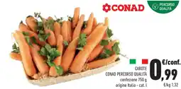 Conad Carote CONAD PERCORSO QUALITÀ offerta