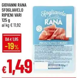 Galassia Giovanni rana sfogliavelo offerta