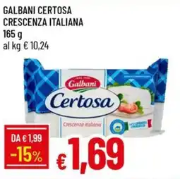Galassia Galbani certosa crescenza italiana offerta