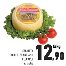 Conad Caciotta colli di scandiano ceccardi offerta