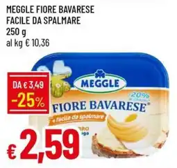 Galassia Meggle fiore bavarese facile da spalmare offerta