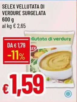 Galassia Selex vellutata di verdure surgelata offerta