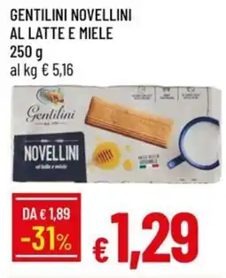 Galassia Gentilini novellini al latte e miele offerta