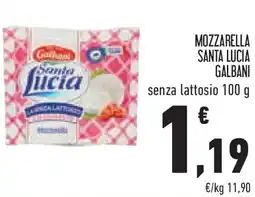 Conad Mozzarella santa lucia GALBANI offerta
