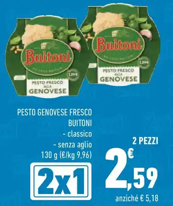 Pesto genovese fresco BUITONI