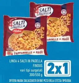 Conad Superstore Linea 4 salti in padella FINDUS offerta