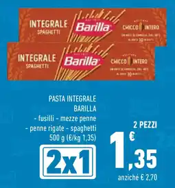 Conad Superstore Pasta integrale BARILLA offerta