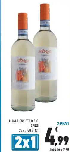 Conad Superstore Bianco orvieto D.O.C. SENSI offerta