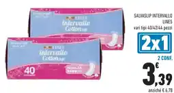 Conad Superstore Salvaslip intervallo LINES offerta