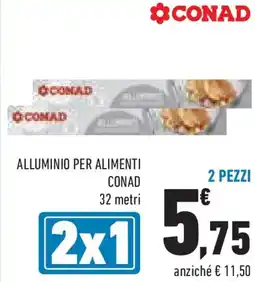 Conad Superstore Alluminio per alimenti CONAD offerta