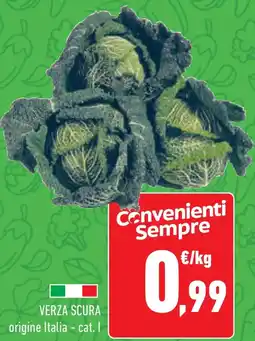 Conad Superstore Verza scura offerta