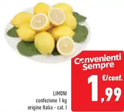 Conad Superstore Limoni offerta