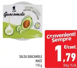 Conad Superstore Salsa guacamole macè offerta