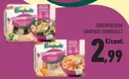 Conad Superstore Contornissimi gratinati BONDUELLE offerta