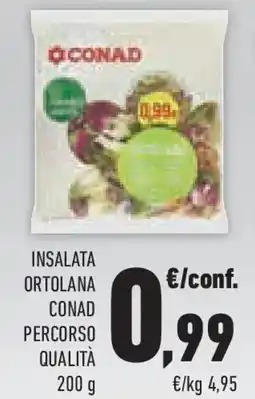 Conad Superstore Insalata ortolana CONAD PERCORSO QUALITÀ offerta