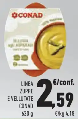 Conad Superstore Linea zuppe e vellutate CONAD offerta