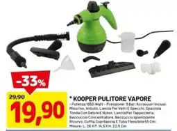 DPiù Kooper pulitore vapore offerta