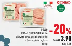 Conad Superstore Pollo CONAD PERCORSO QUALITÀ offerta