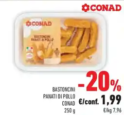 Conad Superstore Bastoncini panati di pollo CONAD offerta