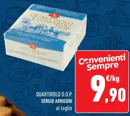 Conad Superstore Quartirolo d.o.p. sergio arrigoni offerta