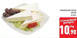Conad Superstore Formaggio brie paysan breton offerta