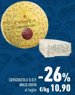 Conad Superstore Gorgonzola D.O.P. DOLCE COSTA offerta