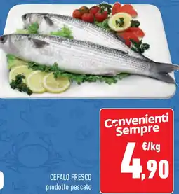 Conad Superstore Cefalo fresco prodotto pescato offerta