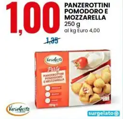 Eurospin Variagusto panzerottini pomodoro e mozzarella offerta