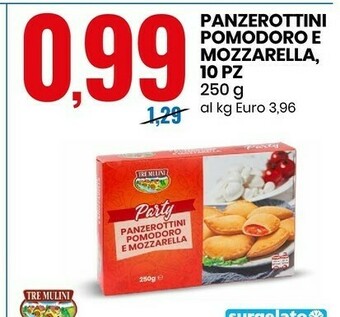 Eurospin Panzerottini pomodoro e mozzarella 10pz offerta