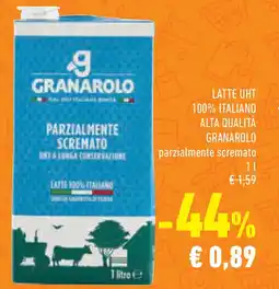 Conad Superstore Latte uht 100% italiano alta qualità parzialmente scremato offerta