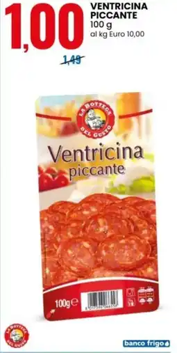 Eurospin La bottega ventricina piccante offerta