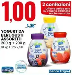 Eurospin Yogurt da bere offerta
