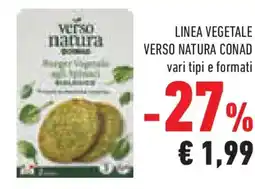 Conad Superstore Linea vegetale VERSO NATURA CONAD offerta