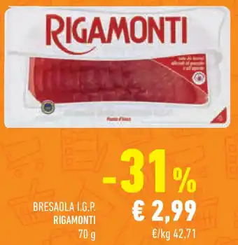 Conad Superstore Bresaola I.G.P. RIGAMONTI offerta