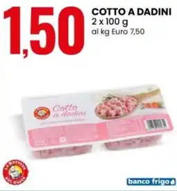 Eurospin La Bottega Cotto a dadini offerta