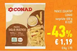 Conad Superstore Patate country CONAD offerta