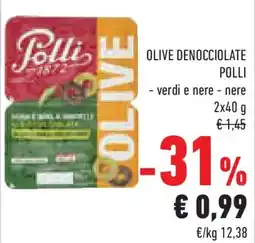 Conad Superstore Olive denocciolate polli verdi e nere e nere offerta