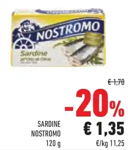 Conad Superstore Sardine NOSTROMO offerta