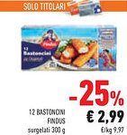 Conad Superstore 12 bastoncini FINDUS offerta