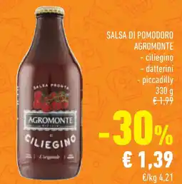 Conad Superstore Salsa di pomodoro AGROMONTE offerta