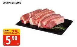 Tigros Costine di suino offerta