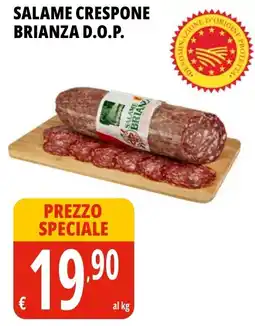 Tigros Salame crespone BRIANZA D.O.P. offerta