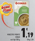 Conad Superstore Minestre pronte CONAD offerta