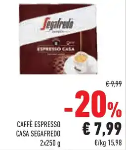 Conad Superstore Caffè espresso casa SEGAFREDO offerta