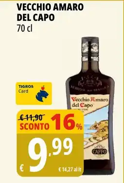 Tigros Vecchio amaro DEL CAPO offerta