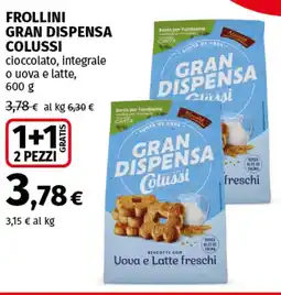 Ipercoop Frollini gran dispensa COLUSSI offerta