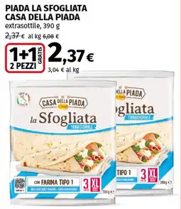 Ipercoop Piada la sfogliata CASA DELLA PIADA offerta