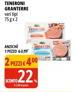Tigros Teneroni GRANTERRE 2 pezzi offerta